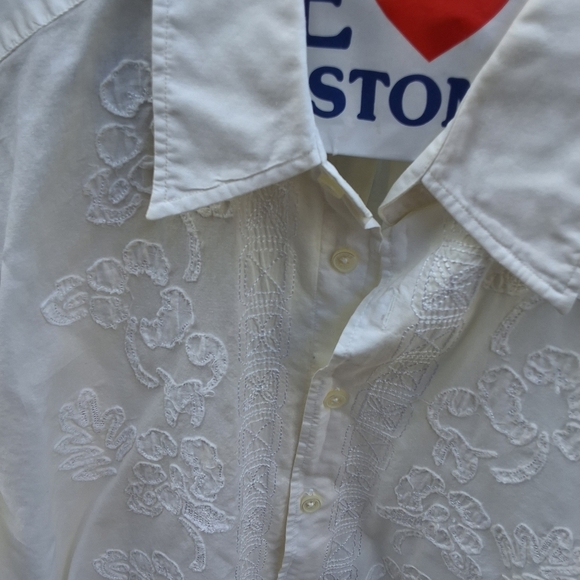 Consumers Union  UnisexVintage Crewel Button Down.L - Picture 5 of 11